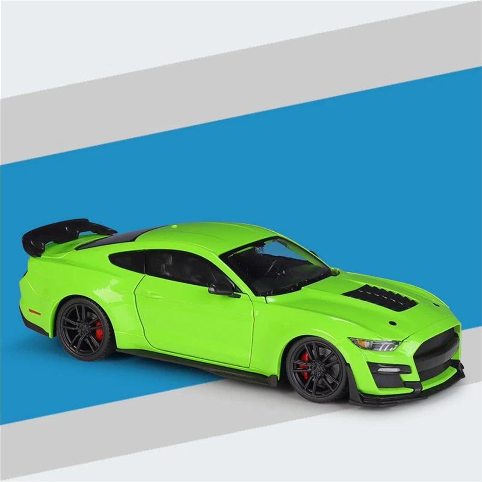 BANKOTO Diecast Car 1:24 For Mustang For Shelby GT500 2020 Alloy Sports Car Model Diecasts Metal Vecicles Collection Collectible