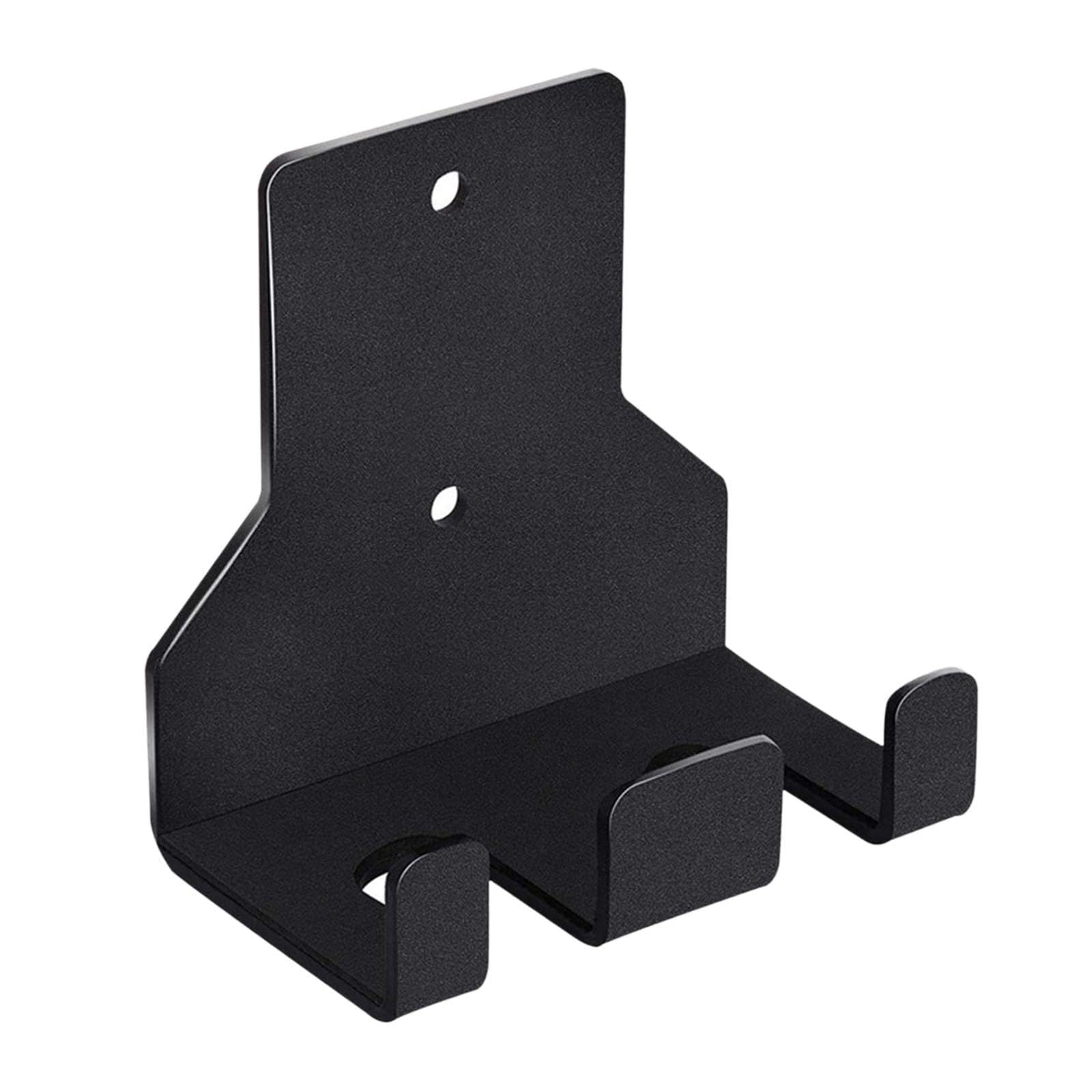 Barbell Bar Holder Minimalist Black Space Saving Metal Barbell Bar Wall Rack Double Bar Sporting Goods|Fitness Running & Yoga|Strength Training|Weight Storage-image-16
