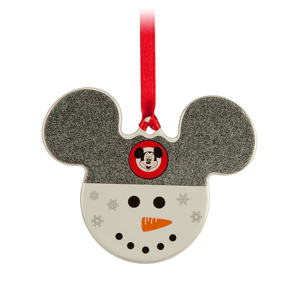 Mickey Icon Bonhomme de Neige Disney Suspension Ornementale Premium