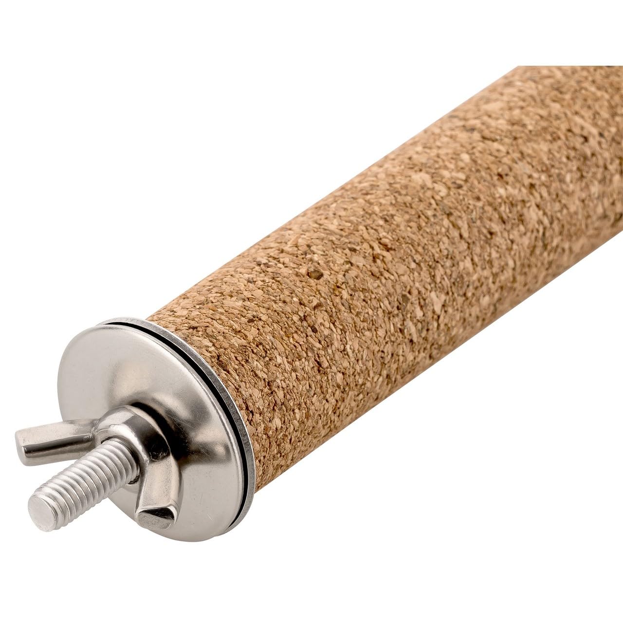 Set di 6 accessori per uccelli in sughero, seduta, altalena, giocattolo e cura naturale per uccelli, in sughero pressato, facile da montare, con sughero dal Portogallo