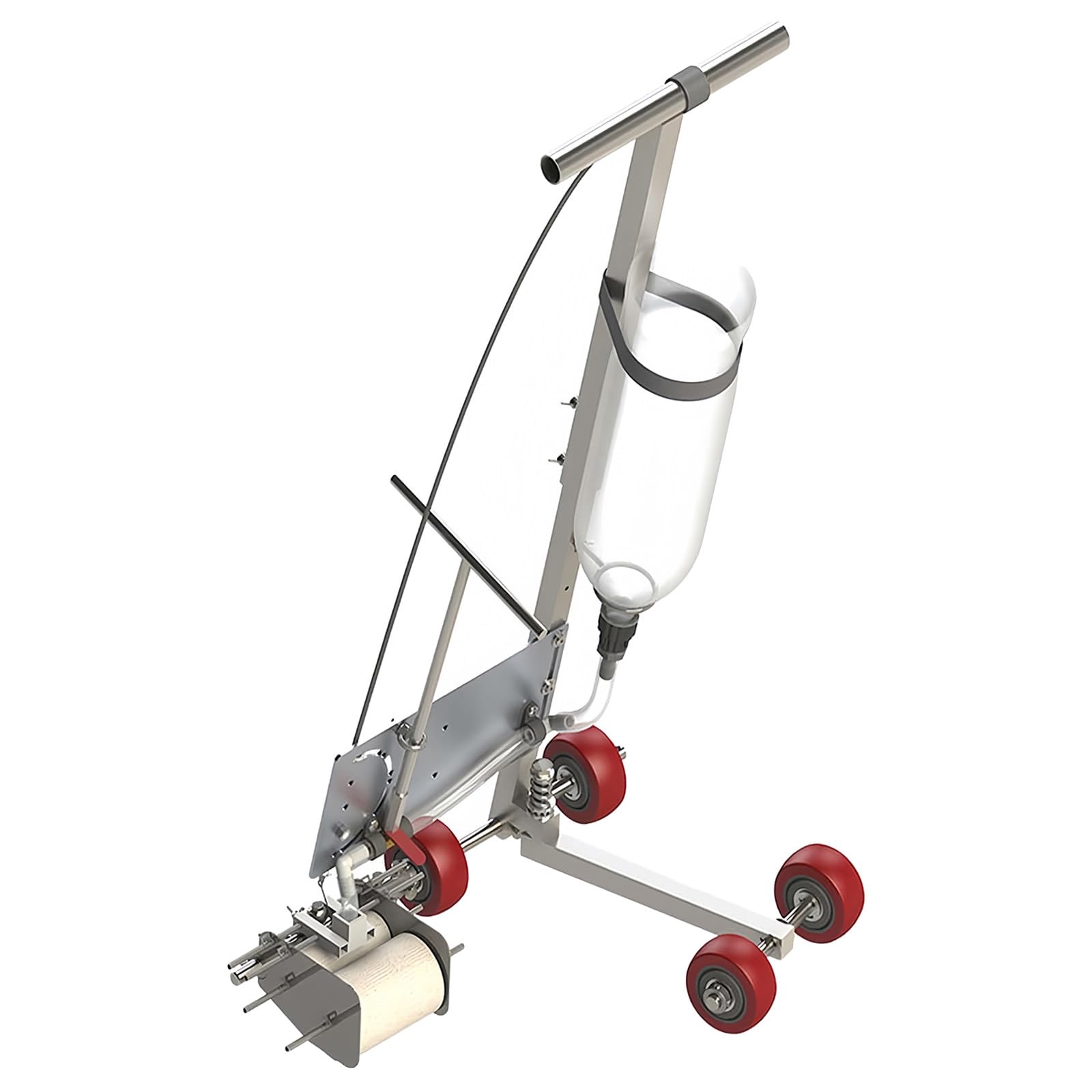 Spray Line Marker macchina per calcestruzzo, asfalto, parcheggio, larghezza della linea regolabile 3-15cm, vernice Striper con strumento cerchio, disegnare archi curve linee rette