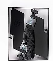 Vista 5 de Killerspin Juego de red y poste de tenis de mesa SVR premium, portátil y fácil de instalar, 65 pulgadas, tamaño de ping-pong, red de abrazadera