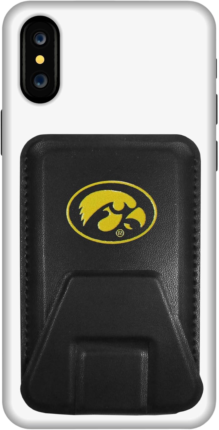Siskiyou Sports Iowa Hawkeyes Magnetic Phone Wallet, Black