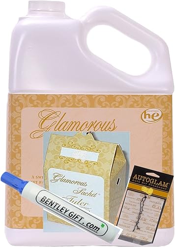 JPSR Tyler - Detergente de lavandería Glam Wash de alto mantenimiento, 128 onzas líquidas (paquete con bolsita, bolígrafo quitamanchas Autoglam y