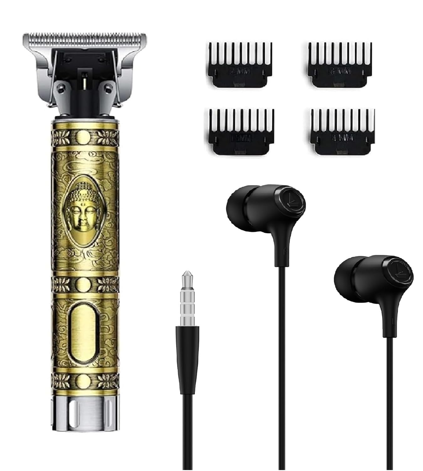 Hair Trimmer,Electric Machine,Adjustable Blade Clipper,for men Body Trimmer Men Get HAIR for man,Professional Shaver (1 Trimmer+Earphone Combo)-image-26