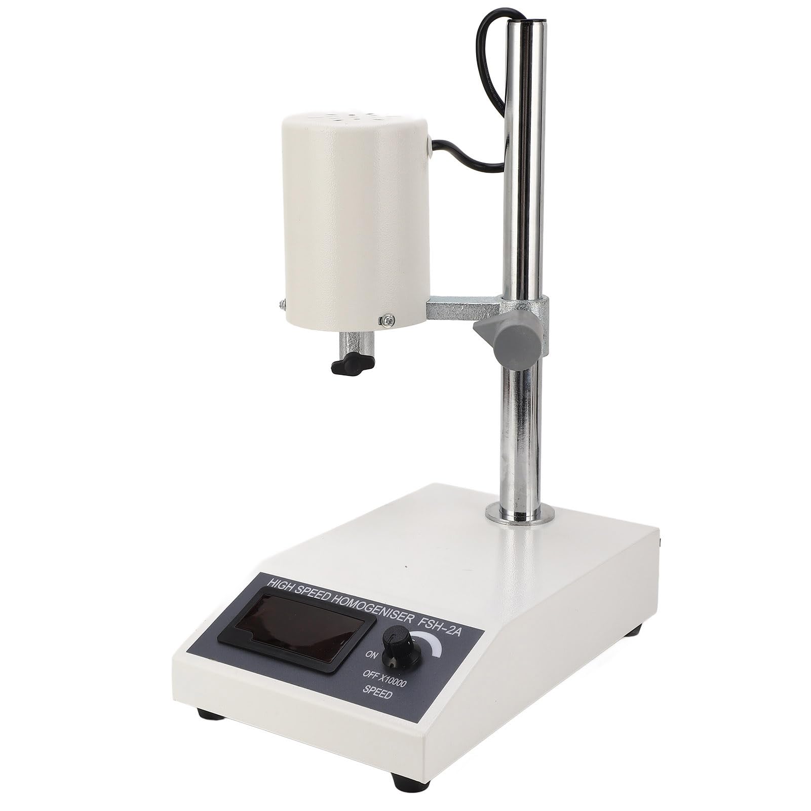 Homogeneizador de Alta Velocidad Ajustable 8000-22000 RPM, Emulsionador de Laboratorio, 5-1000 ml, con Cabezales de Trabajo y Accesorios