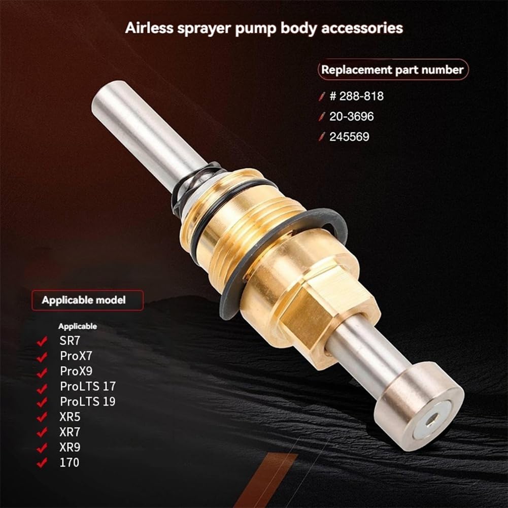 243090 Kit de Reparación de Empaquetadura de Bomba Varilla de Pistón Apta para XR5/XR7/XR9/SR7, Reemplaza 243-090,288-818,20-3696