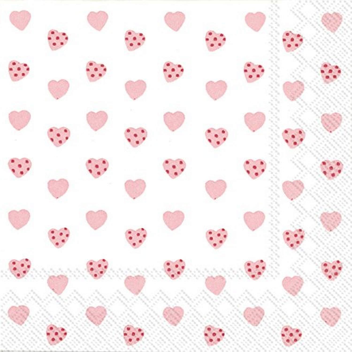 Celebrate the Home Wedding 3-Ply Paper Cocktail Napkins, My Little Sweetheart, 20 Count