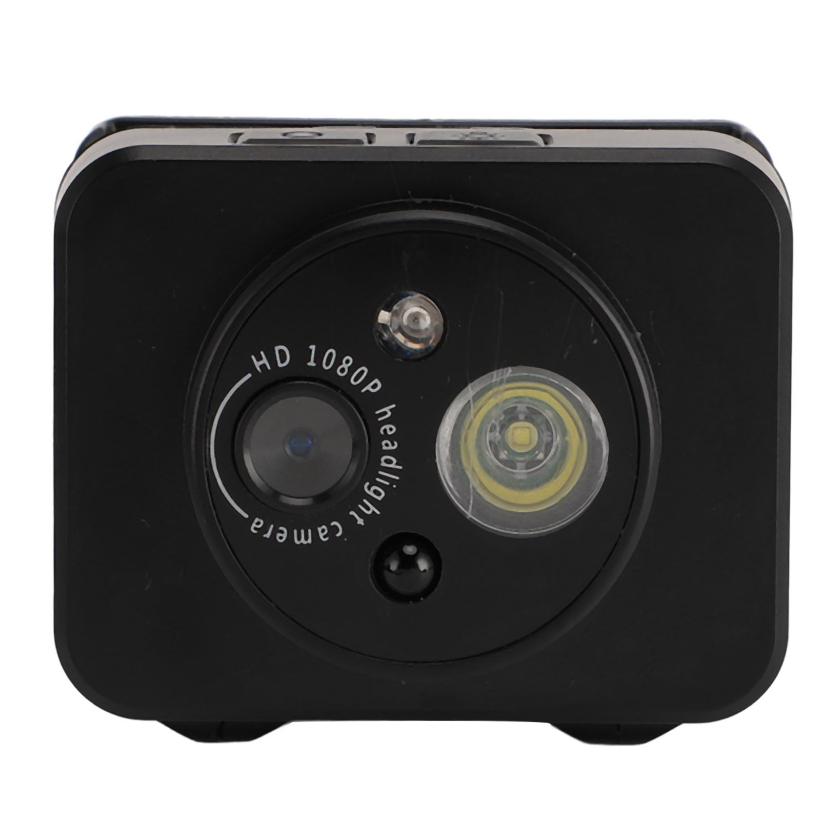 Caméra de Phare, Enregistreur Vidéo Mains Libres 1080P à 45 Degrés avec Format de Stockage MP4, Matériau ABS, Batterie 1000 MAh