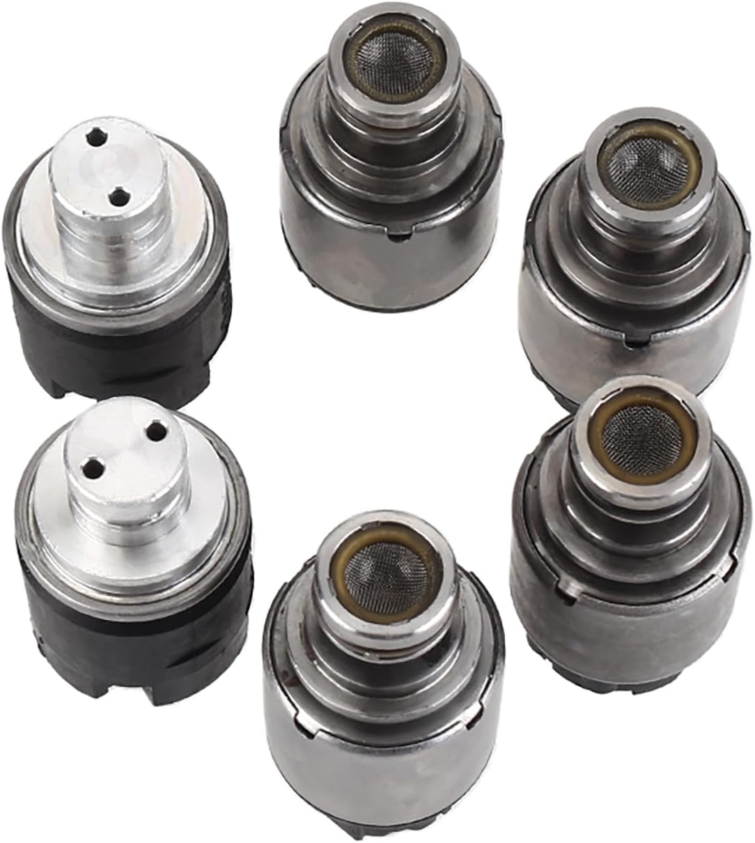 4hp16 6pcs Transmission Shift Solenoid Valve ZF4HP16 Transmission Shift Solenoid Kit Compatible With BUIC-K CHEVROLE-T Epica Optra Orlando