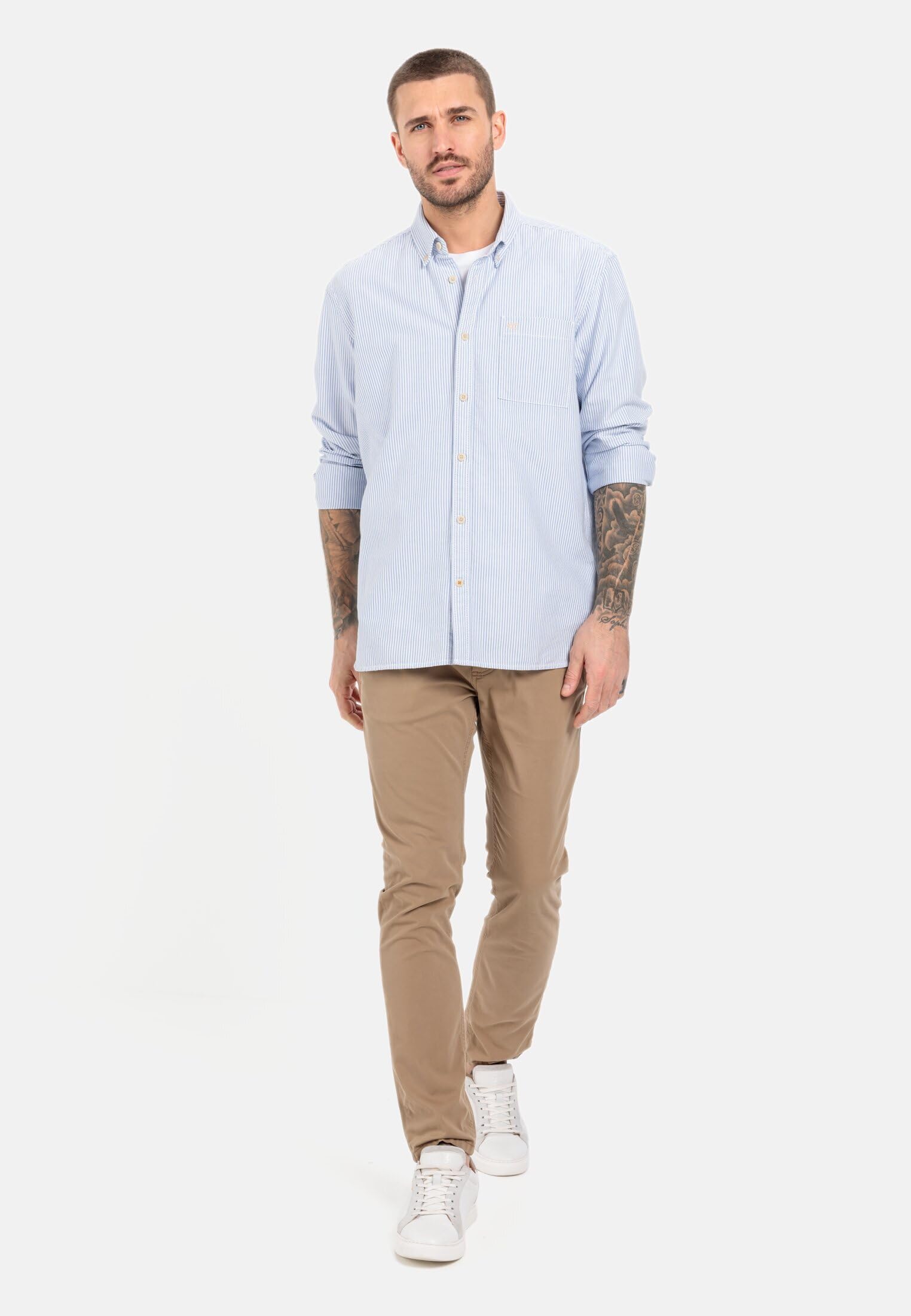 Camel Active 409102-9s02 Camicia Uomo (Pacco da 1)
