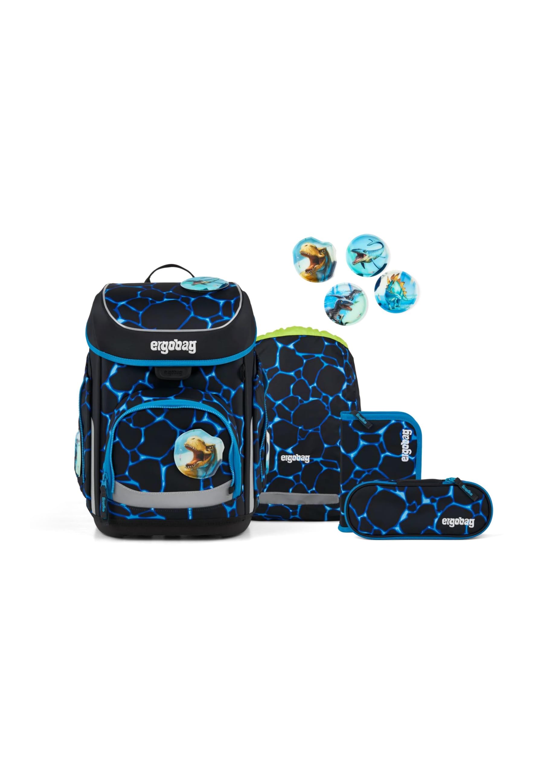 Ergobag Schulranzen Cubo 5tlg Set