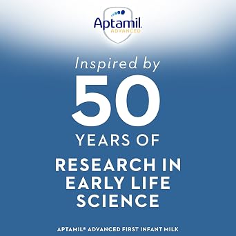 Aptamil Advanced 1 First Infant Baby Milk Ready to Use Liquid Formula, from Birth, 200ml (Pack of 48)