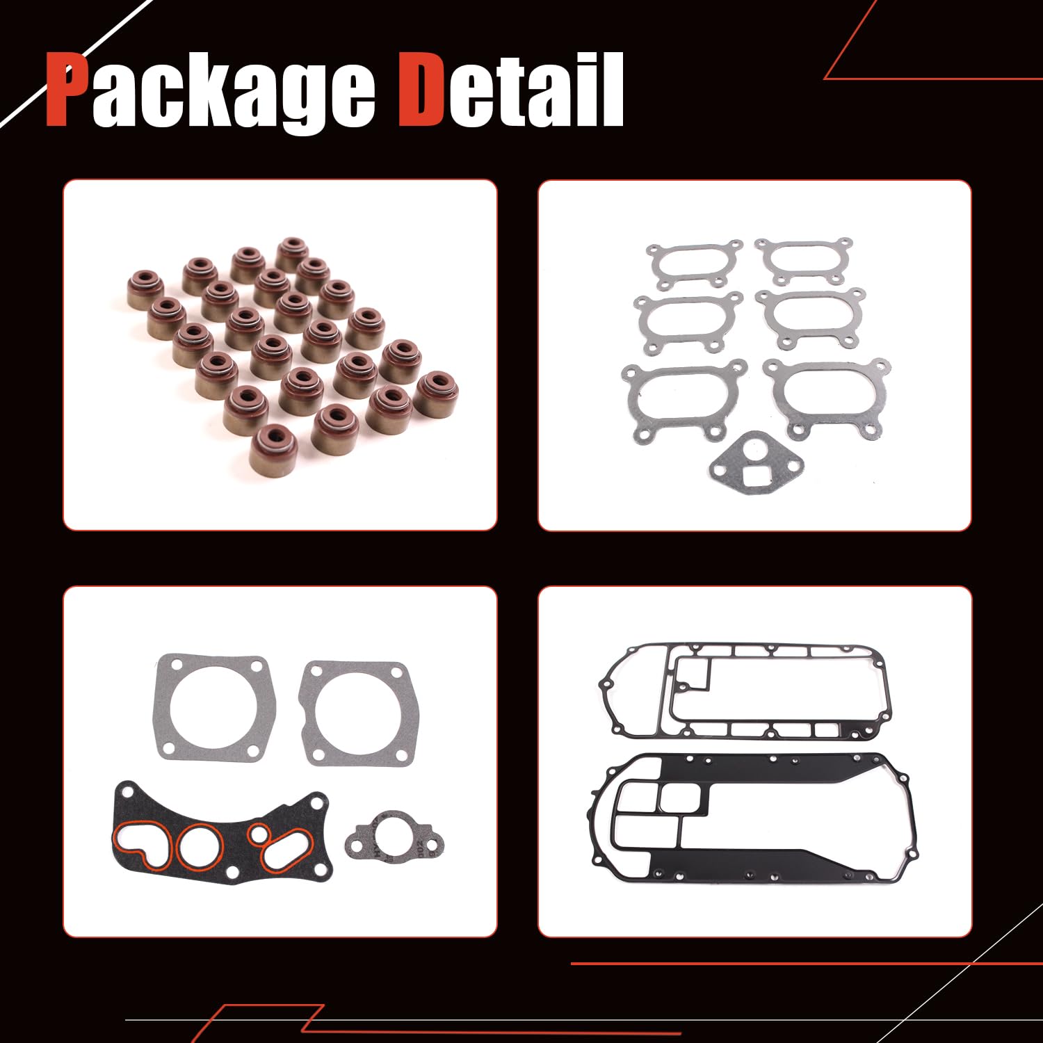 Munirater Head Gasket Set For 2005-2008 Honda Acura Odyssey TL RL MDX V6 3.5L – HS26265PT1 – 1 Year Warranty