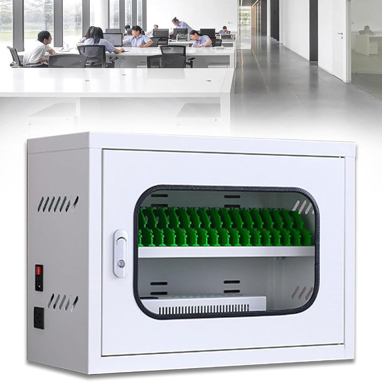 GTHTUHFD Portable Cell Phone Charging Station - 60 Slots Rechargeable Locker For Students Employees & Tourists - Usb Mobile Phone Storage Cabinet,30Slots-50Slots,20slots