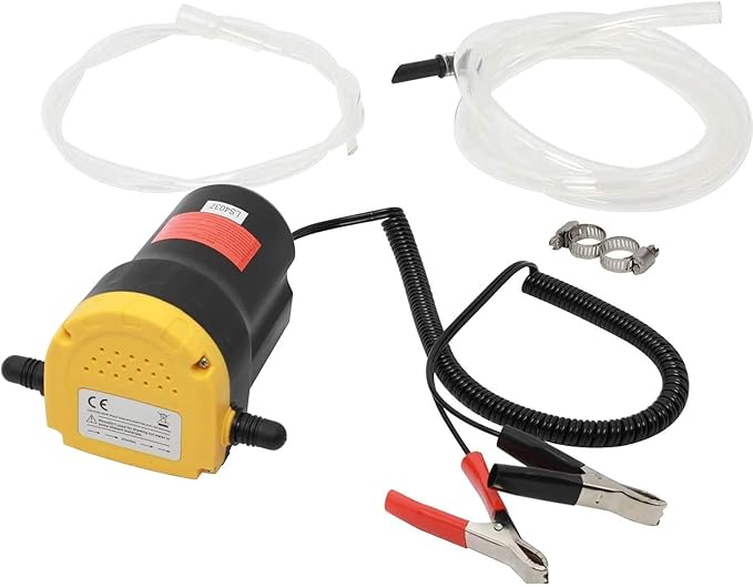 YaeMarine 12V 5A 60W Oil Change Pump Extractor, Oil/Diesel