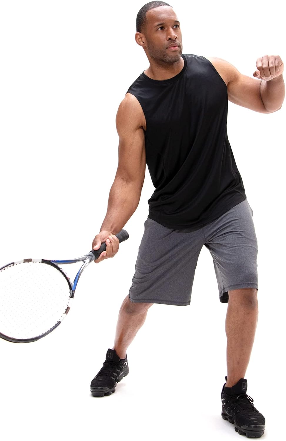 DEVOPS Men's Relaxed-Fit Workout Loungewear Gym Tank Top Sleeveless - Image 6