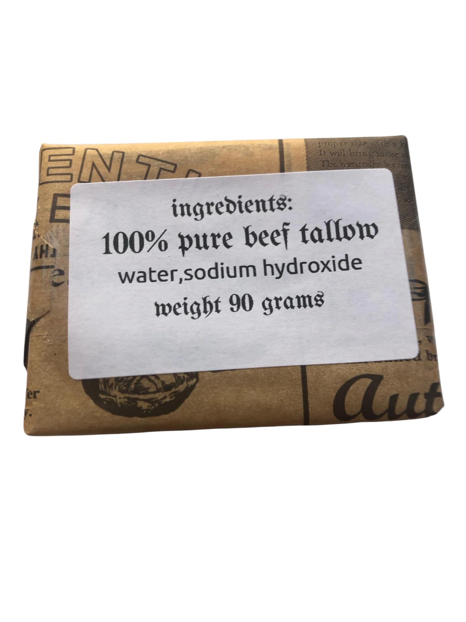 100% Beef Tallow Soap/Unscented/Pure/Old Fashioned Soap/Handcrafted/Natural - Image 2