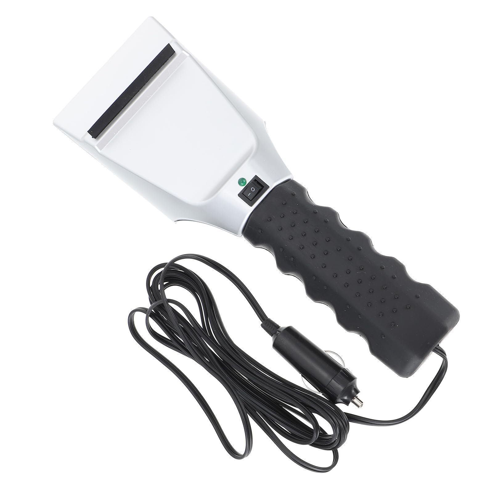 DOITOOL 5 Pezzi Raschietto per Ghiaccio Riscaldato 12v per Parabrezza Auto Impugnatura Confortevole e Componenti in Plastica e Metallo per Rimozione Neve e Ghiaccio