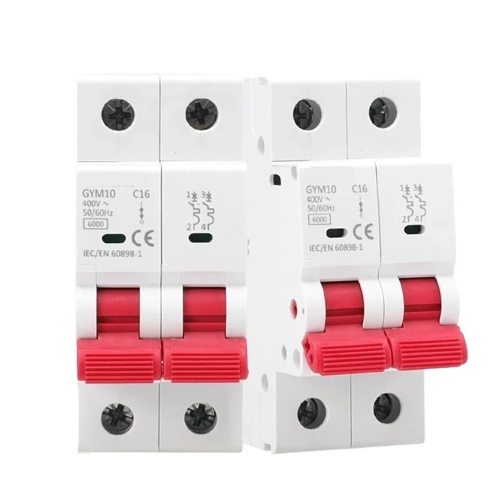 Mini disjoncteur courbe C 6kA idéal pour sécuriser les circuits de cuisine