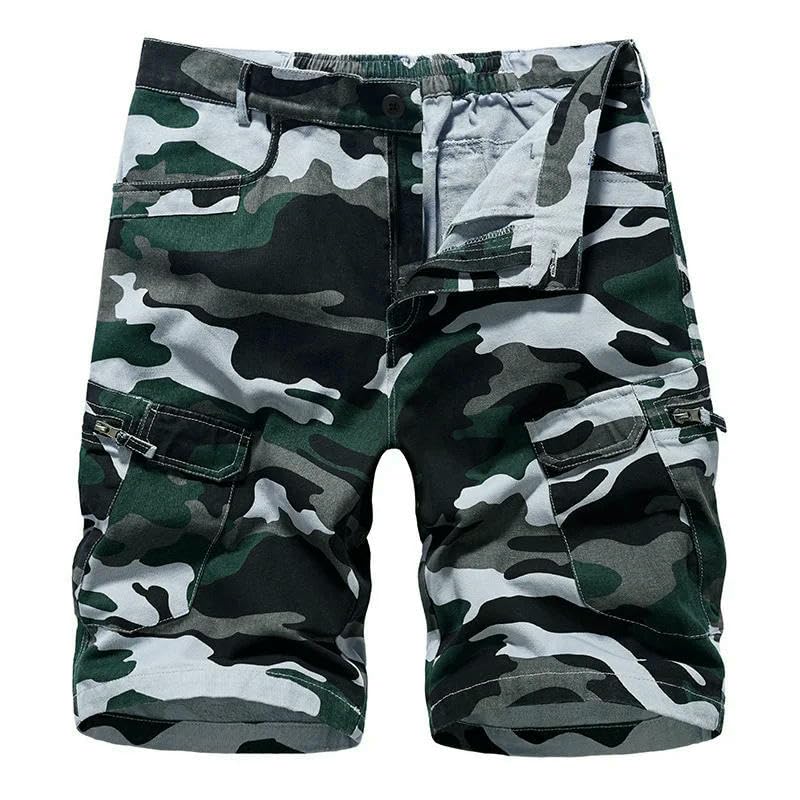 Pantalones cortos cargo de verano para hombre