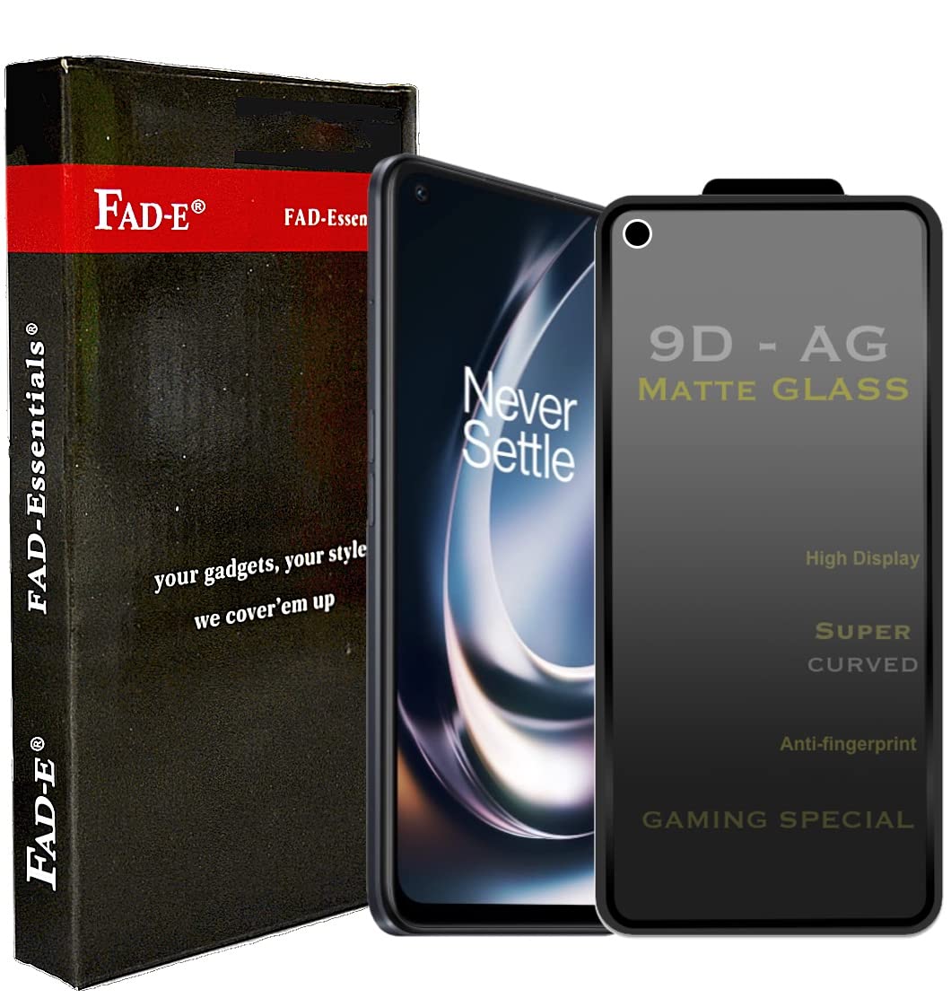 FAD-E Matte Tempered Glass Screen Protector Guard for OnePlus Nord CE 2 Lite 5G / Nord CE2 Lite 5G (Matte Transparent), Full Screen Coverage (B0BB6Q1YN2) Amazon Price History, Amazon Price Tracker