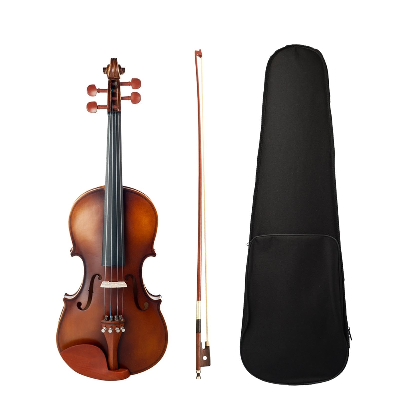 Violino Set Violino Acustico Quattro/4 Violino per Principianti con Custodia Rigida