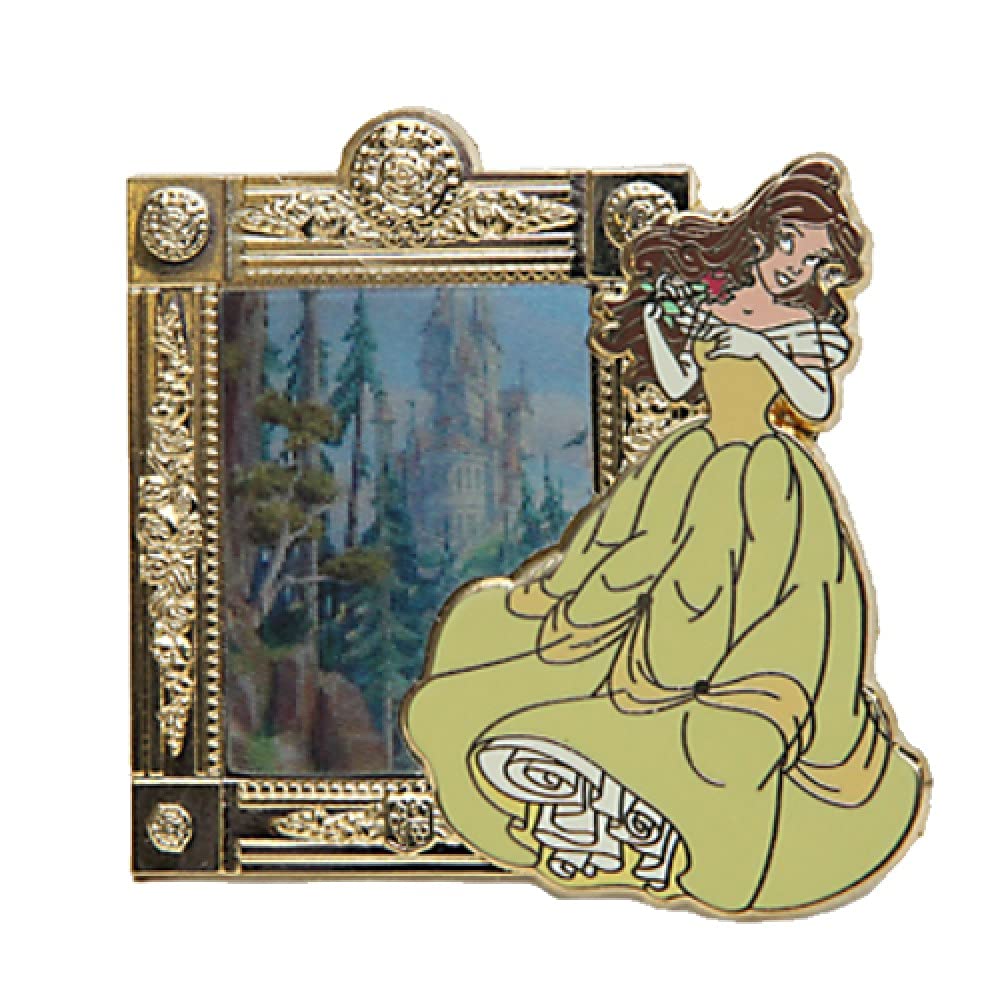 Amazon.com: Enchanted Tales With Belle Lenticular Disney Pin