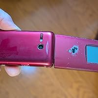 Amazon | au かんたんケータイ KYF41 ワインレッド【SIMフリ−解除済