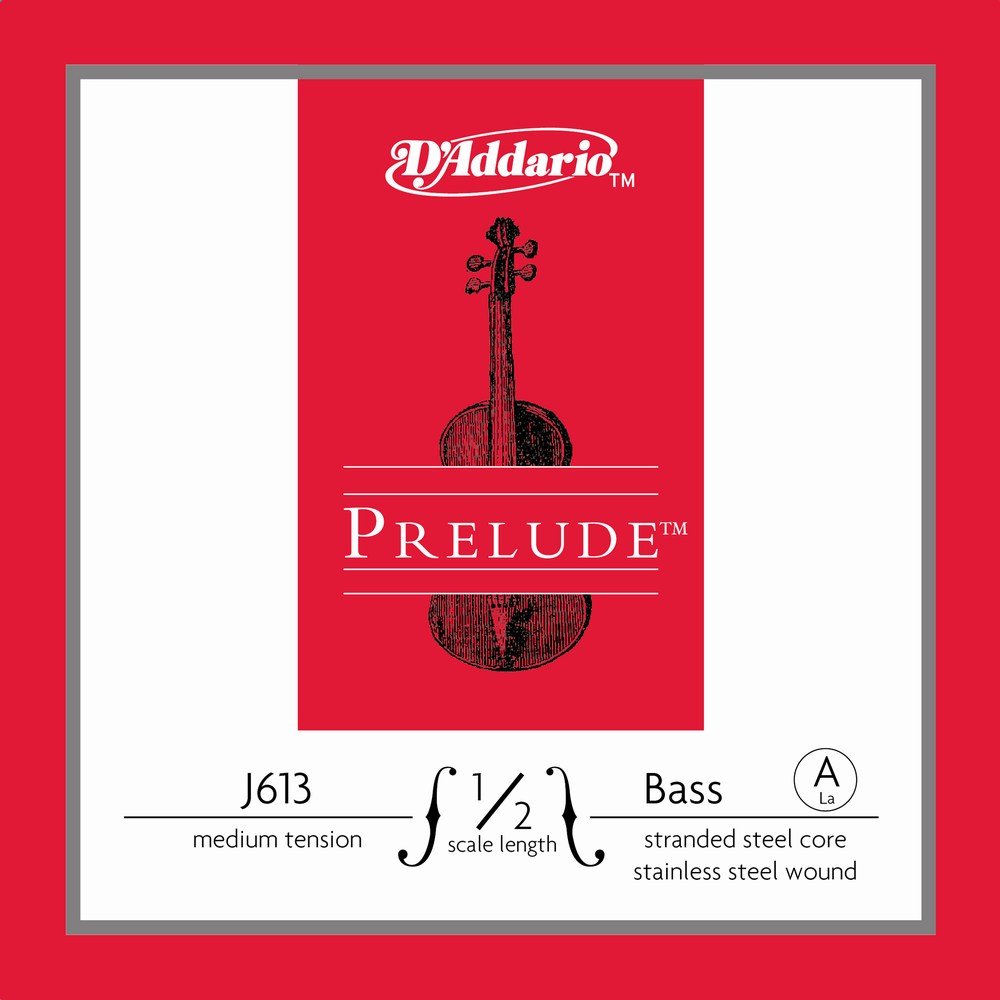 D'Addario Prelude Bass 10Bk A 1/2 M (J6131/2M-B10)