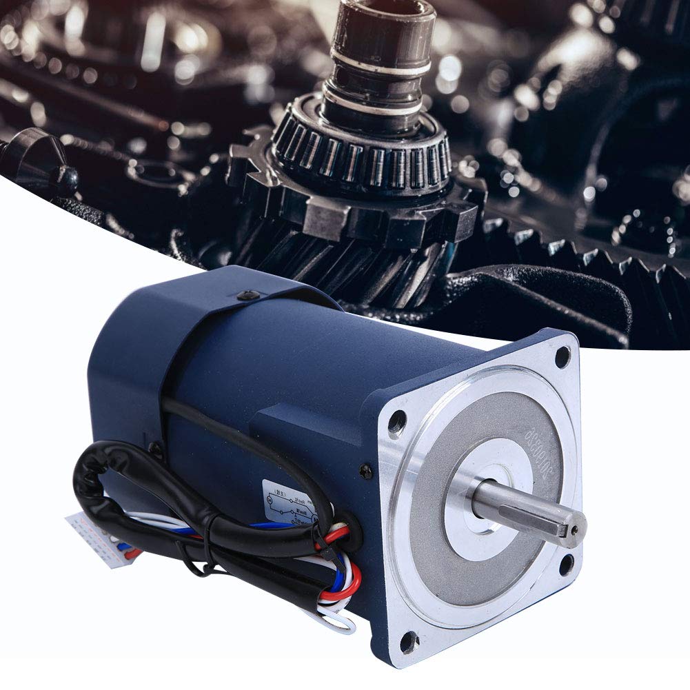 Cocoarm Motore Riduttore a Vite Senza Fine da 90 W Motore di Controllo della velocità CA 220 V CA 1400 1700 Giri/min con Rapporto di Riduzione del RV30 20 K per Macchinari per Trasportatori, Stampa