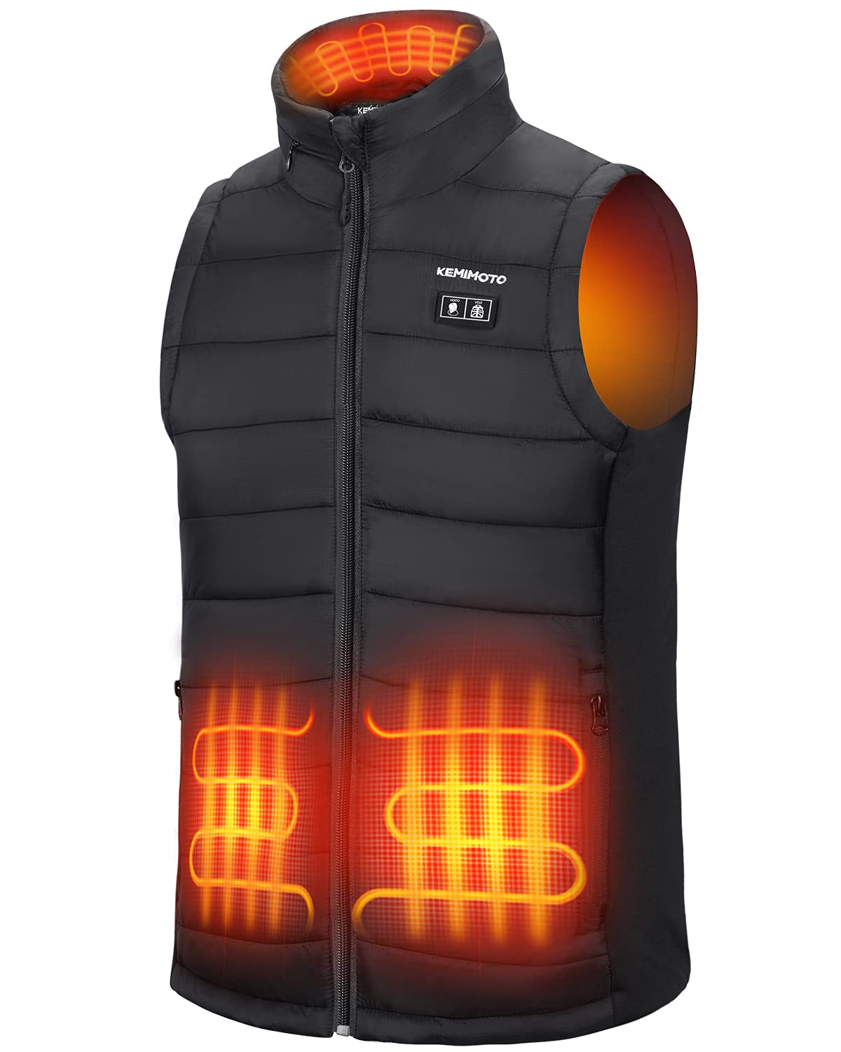 Kemimotolightweight Heated Vest For Men With Battery Heated
