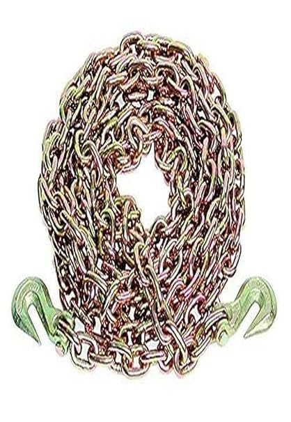 Ancra 45881-11-20 Transport Chain with Grab Hooks, Grade 70, 3/8-Inch by 20-Feet, Bulk
