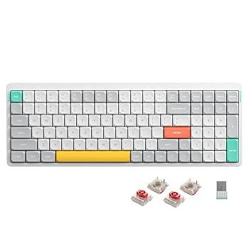 キーボード Nuphy Air96 V2 Amazon.com: nuphy Air96 V2 Wireless Mechanical Keyboard,100
