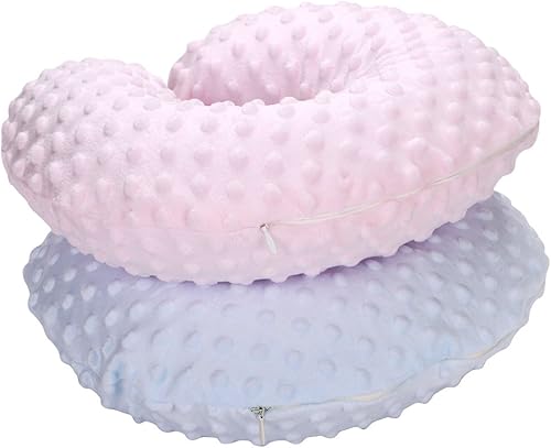 Miniatura 5 de Almohadas de cuello para bebés y niños, almohada inflable de apoyo para la cabeza, bonita y acogedora almohada en forma de U para asiento de