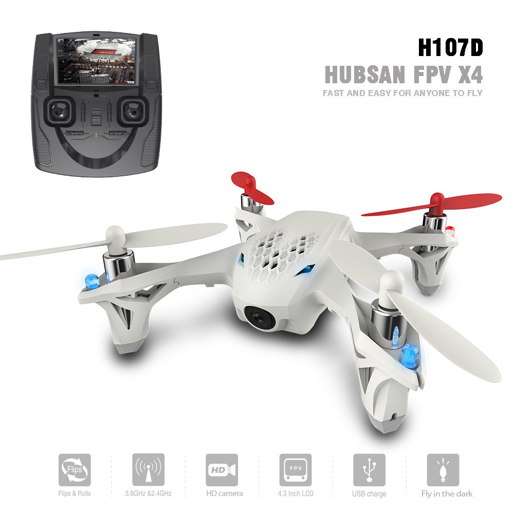 hubsan fpv x4 h107d