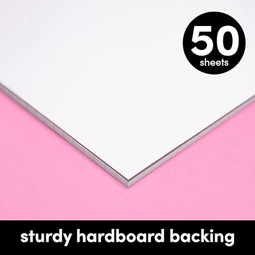 Miniatura 4 de PAPERAGE Almohadillas legales forradas (arcoíris), paquete de 6, 50 hojas cada uno, rayas anchaslegales, blocs de notas, papel, 5 x 8 pulgadas