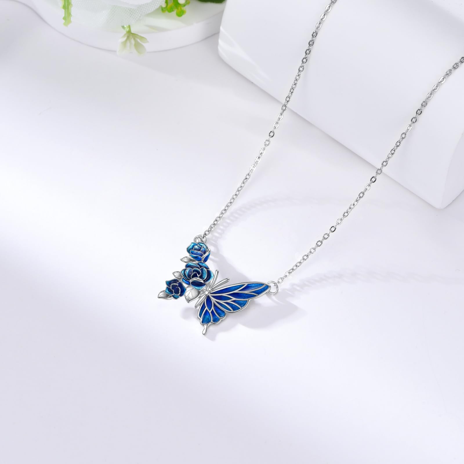 VONALA Eule/Totenkopf/Elefant Hamsa Hand Halskette Anhänger Kette für Frauen Damen Mädchen