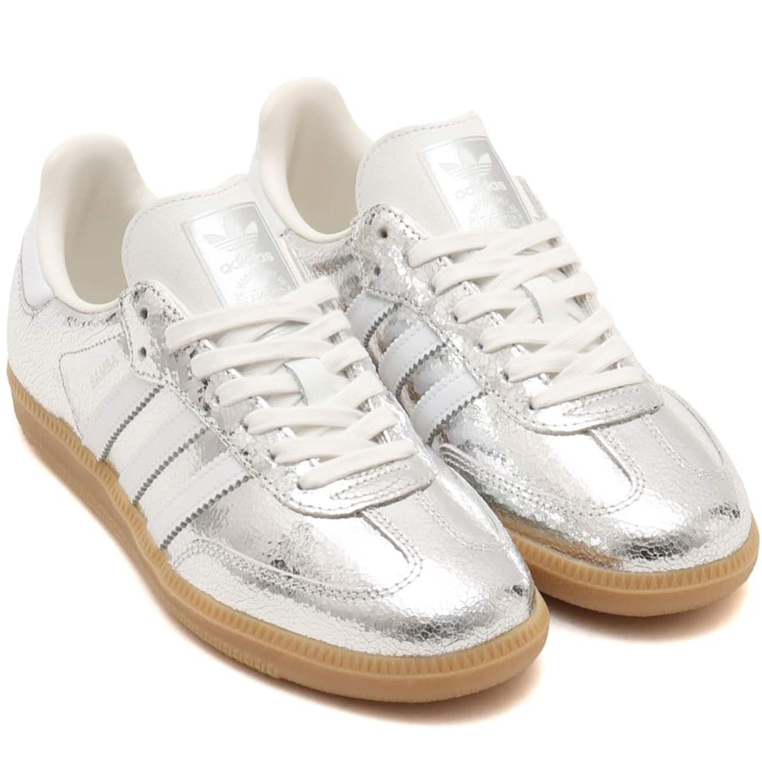 Amazon | [アディダス] サンバ OG W SAMBA OG シルバー/フット