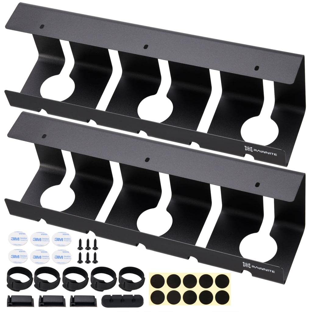 Buy RAWNITE Cable Management Under DeskCord Organizer for Desk, Wire