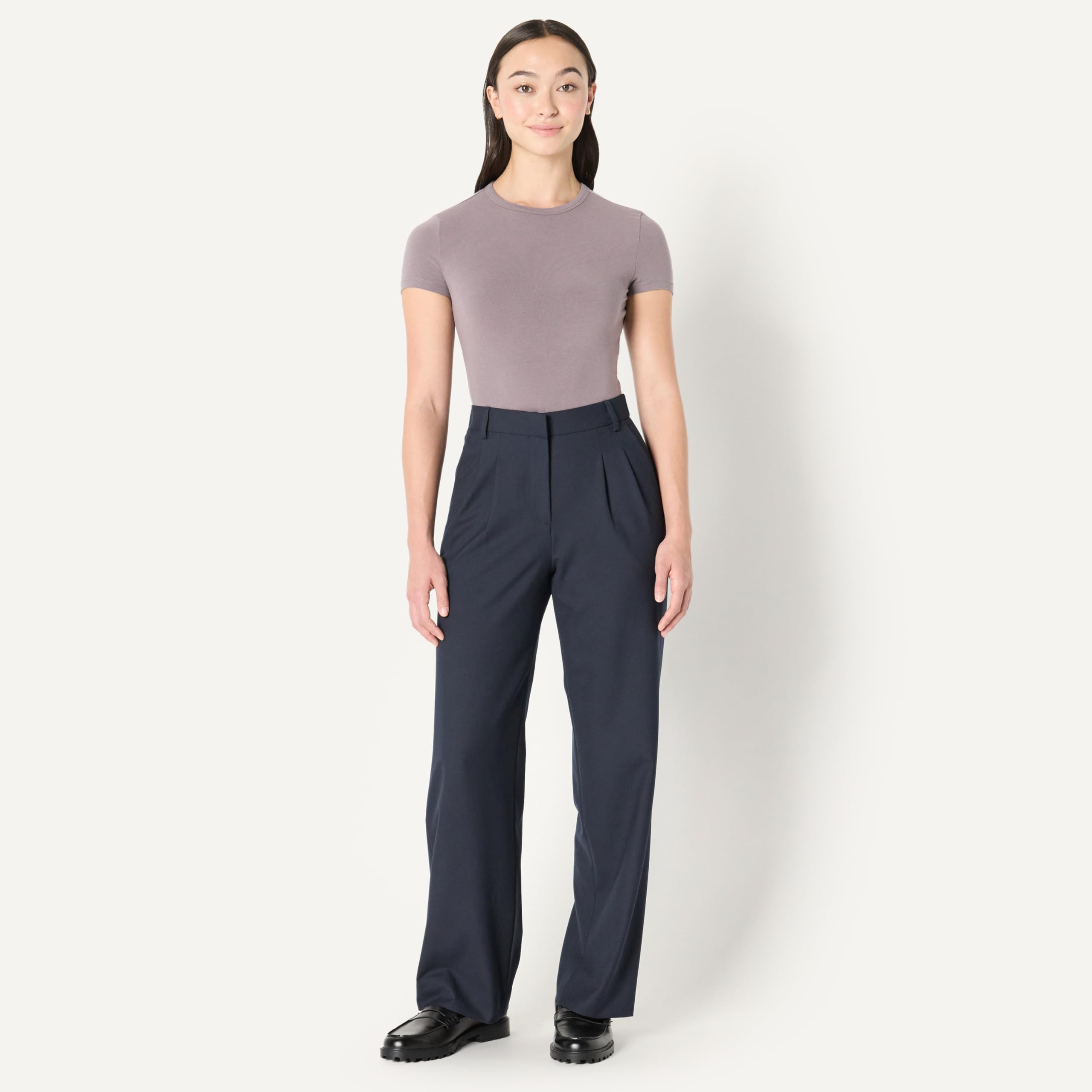 Amazon Essentials Donna Pantaloni Lunghi con vestibilità Comoda