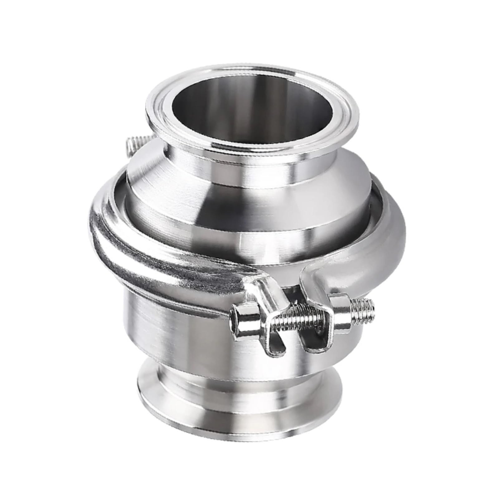 Clapet anti-retour inox 316L étanche pour bloquer les reflux de fluide