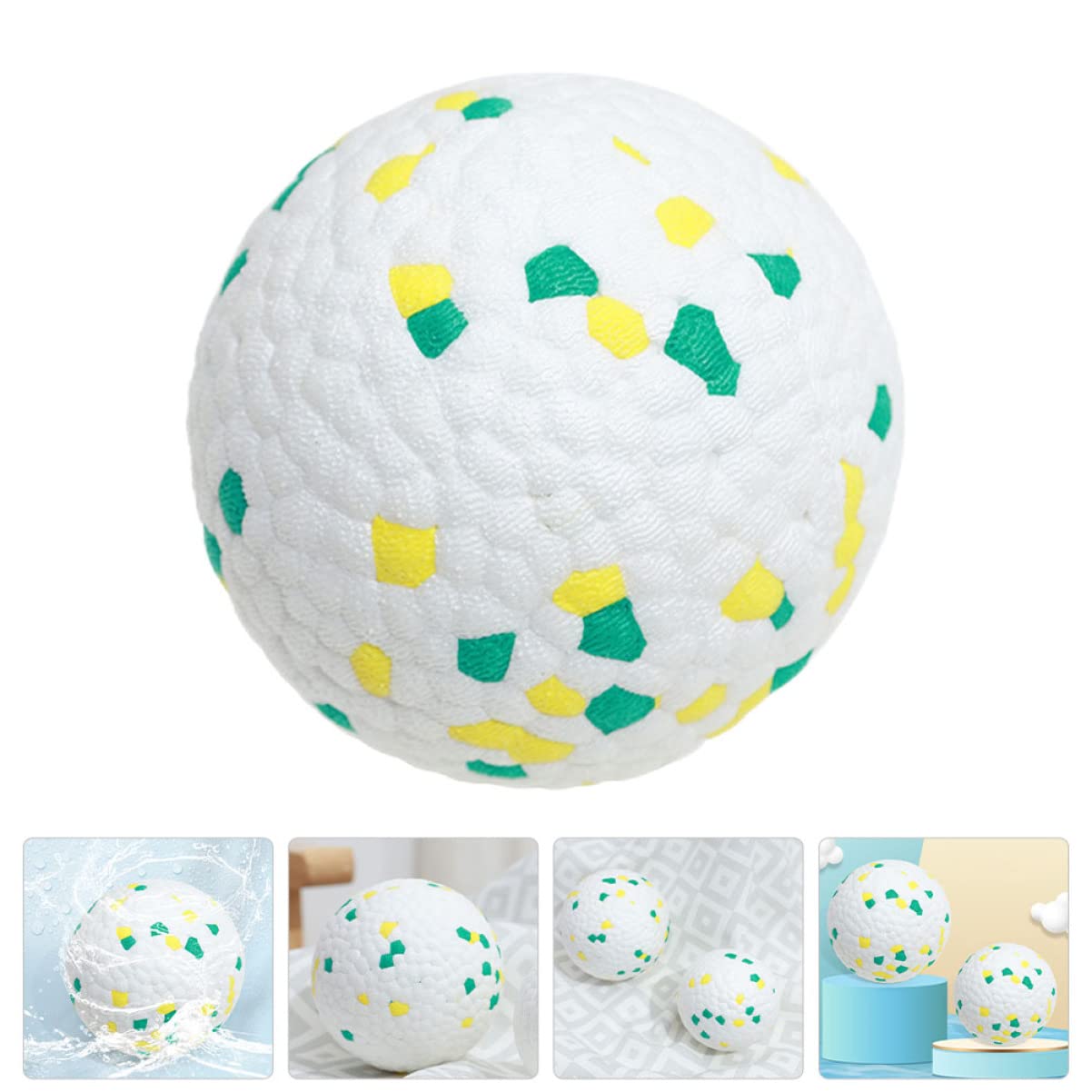 Mipcase 5stücke Puppy Teething Hochwertiger Strapazierfähiger Hundespielzeug Für Zahnpflege Und Beschäftigung Etpu-Material Bunten Farben Kleine