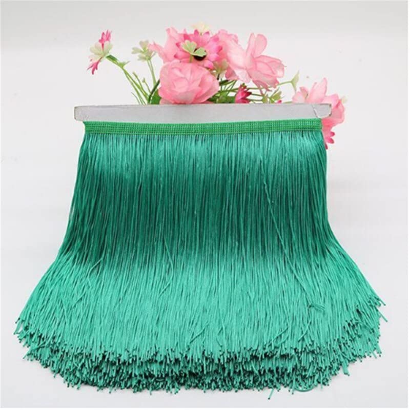 AILIFE Frange en dentelle de 9,1 m de large et 30 cm de large pour robe latine, accessoires de vêtements, ruban en dentelle