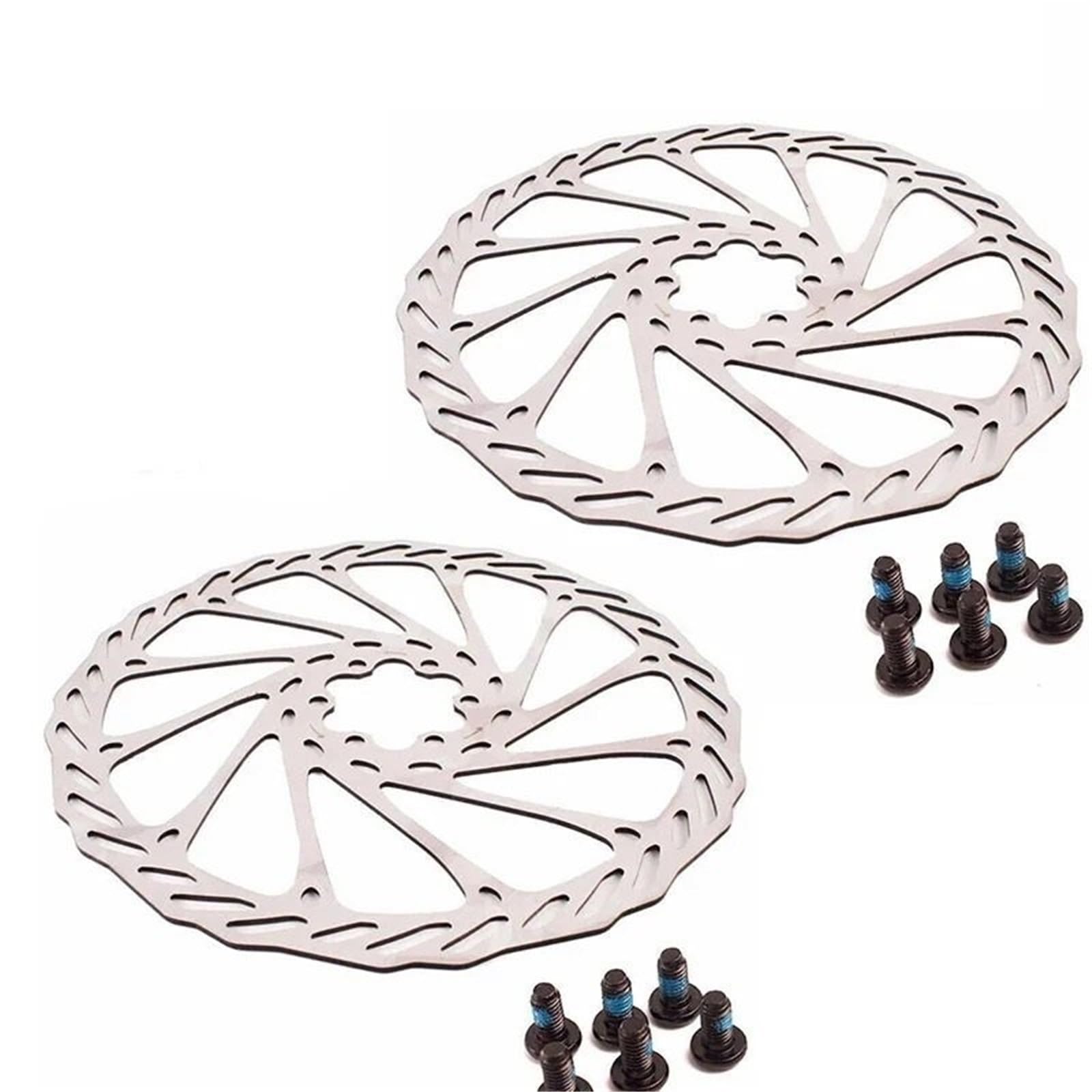 Rotores de Freno de Disco 160 mm 180 mm 203 mm Rotores de Freno hidráulicos para Bicicletas de montaña de Carretera Aptos para Shimano Aptos para SRAM