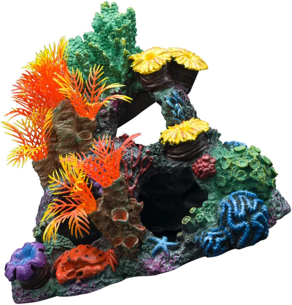 Angoily 1pc Coral Aquarium Ornament Assorted Landscape Decor for Fish Tanks Realistic Coral Decoration for Aquascaping and Creating Vibrant Underwater Environment