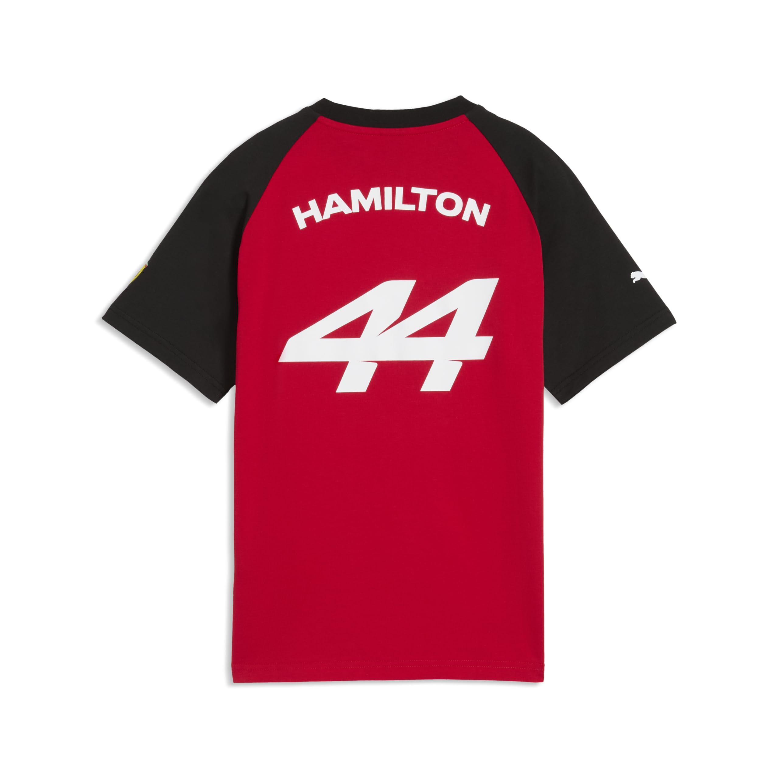 PUMA Scuderia Ferrari F1 T-Shirt Grafica Bambino Lewis Hamilton - Rosso