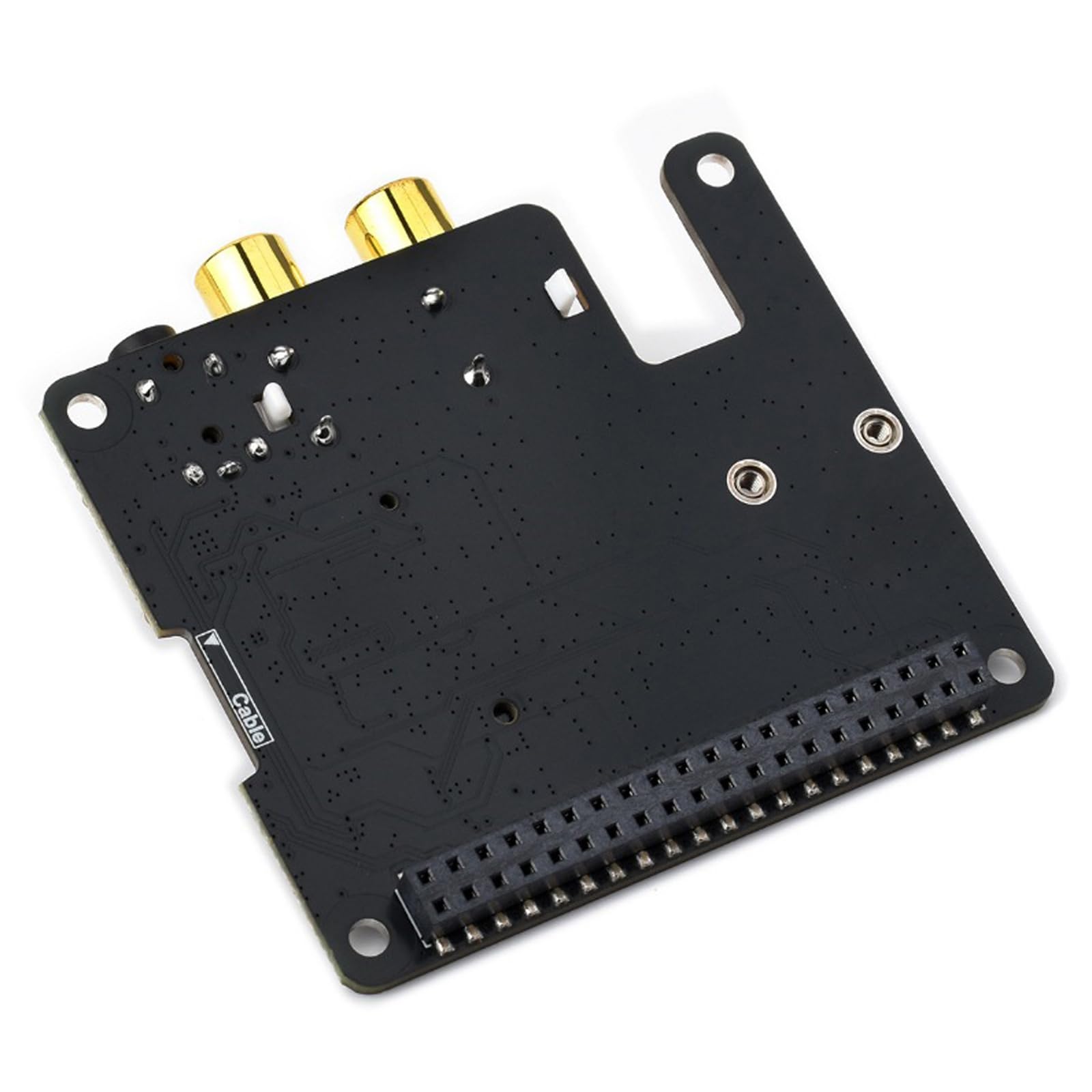 COOLHOOD Carte d'extension audio PCIe vers et I2S avec DAC 384 kHz 32 bits pour améliorer les adaptateurs de carte d'extension