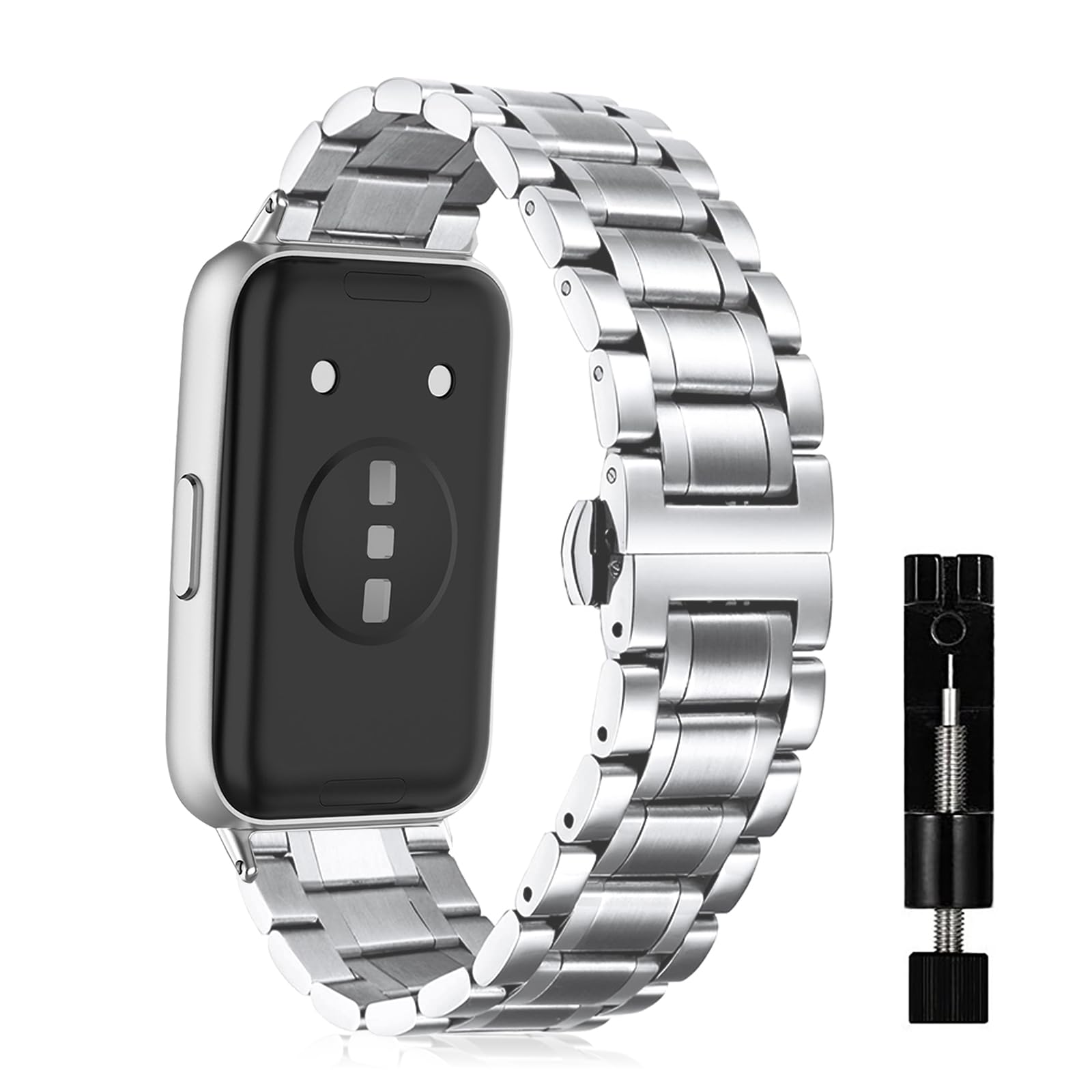 MiKoyi Silikon Armband Kompatibel mit Huawei Band 10/Band 9,