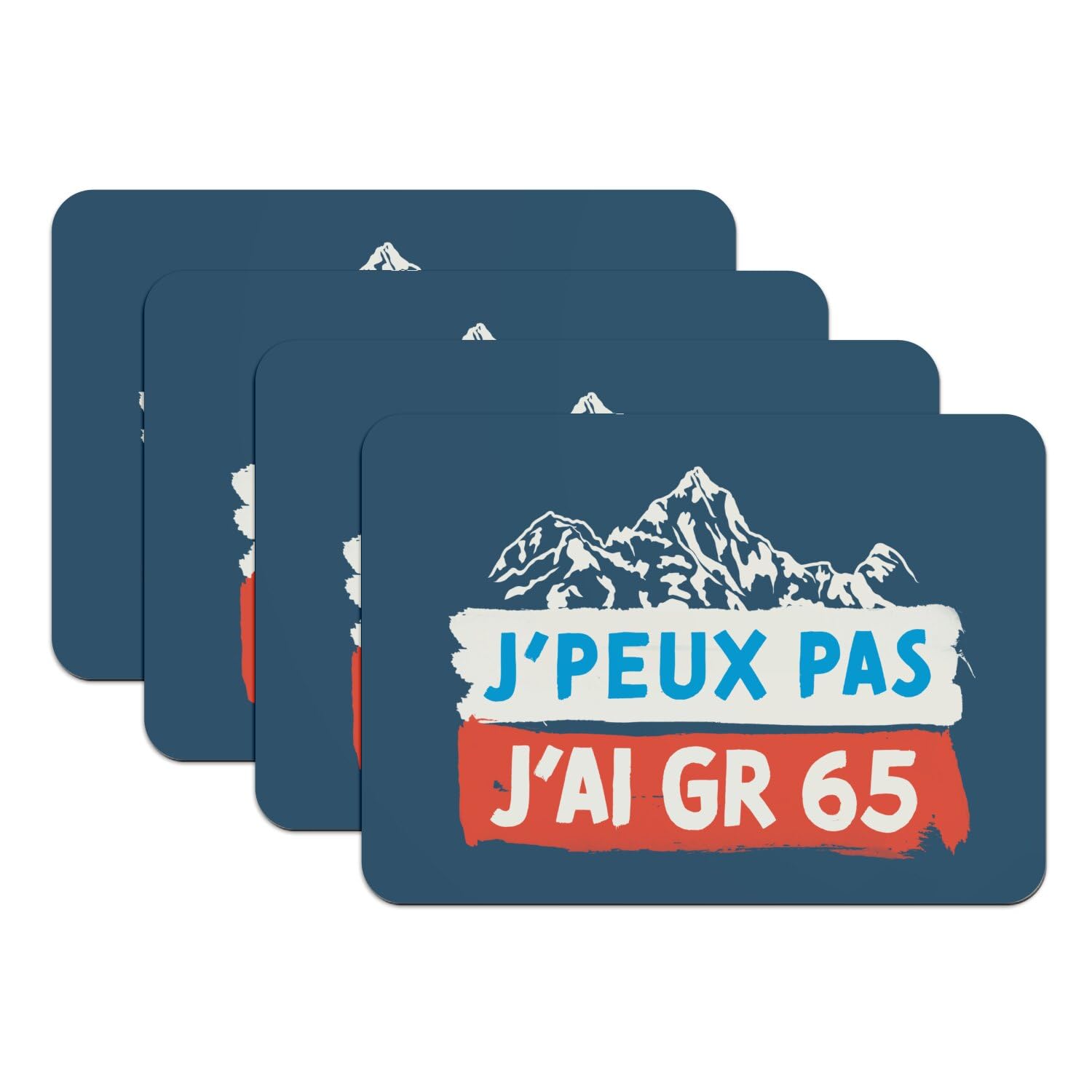 Set de table randonnée GR65 pour une ambiance chalet de montagne